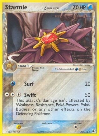 Starmie 030/113  Delta Species - Rare