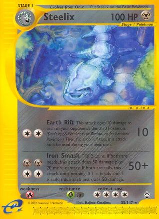 Steelix  Aquapolis - Rare