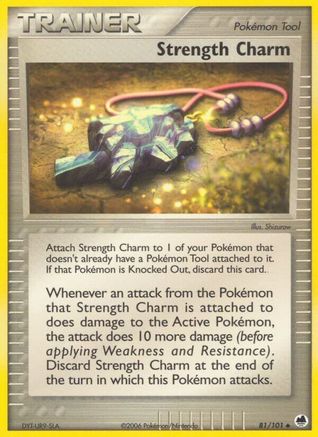Strength Charm  - Reverse Holofoil Dragon Frontiers - Uncommon