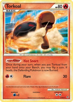 Torkoal  Unleashed - Rare