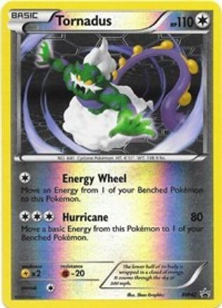 Tornadus - BW42  - Reverse Holofoil Black and White Promos - Promo