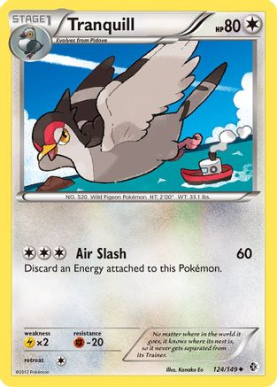Tranquill  - Reverse Holofoil Boundaries Crossed - Uncommon