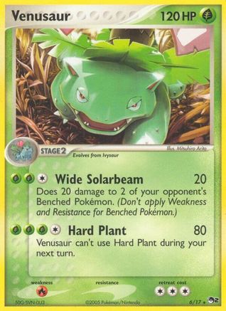 Venusaur 006  - Holofoil POP Series 2 - Rare