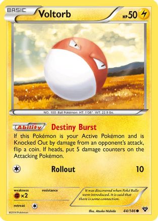 Voltorb  XY Base Set - Common