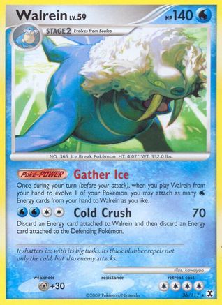 Walrein  Rising Rivals - Rare