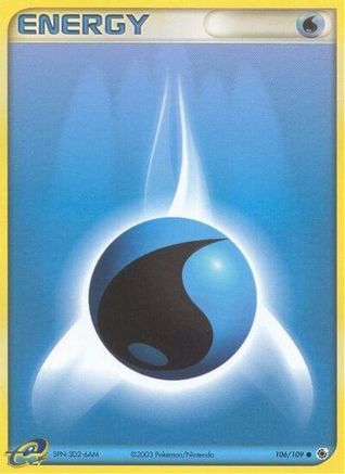 Water Energy 106  Ruby and Sapphire - Common