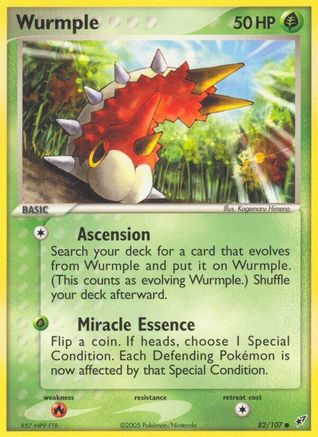 Wurmple  Deoxys - Common