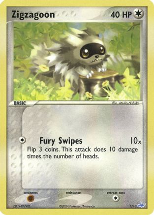 Zigzagoon 007  EX Trainer Kit 1 Latias & Latios - Common