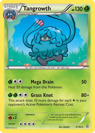 Tangrowth  XY  Primal Clash - Rare
