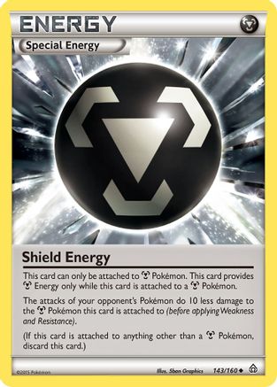 Shield Energy 143  - Reverse Holofoil XY  Primal Clash - Uncommon