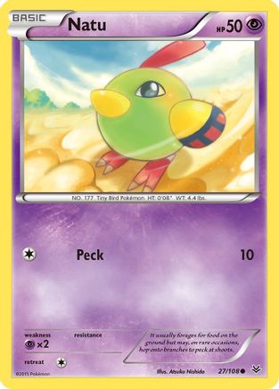 Natu (27) 027  XY  Roaring Skies - Common