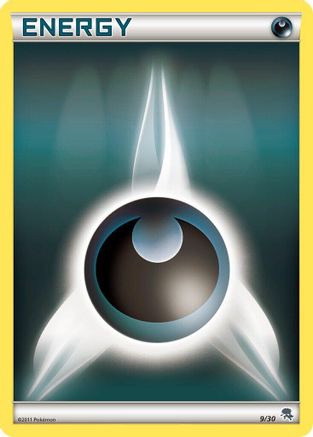 Darkness Energy (#9)  BW Trainer Kit Excadrill & Zoroark - Common