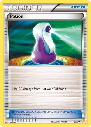 Potion (#23)  BW Trainer Kit Excadrill & Zoroark - Common