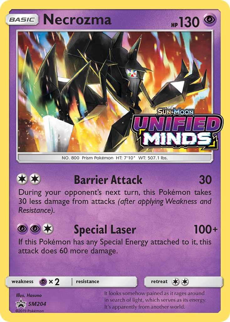 Necrozma SM204  - Holofoil SM Promos - Promo